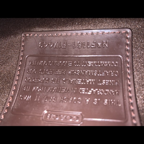 Coach XL Canvas Diaper Bag and Changing Pad - Picture 11 of 14